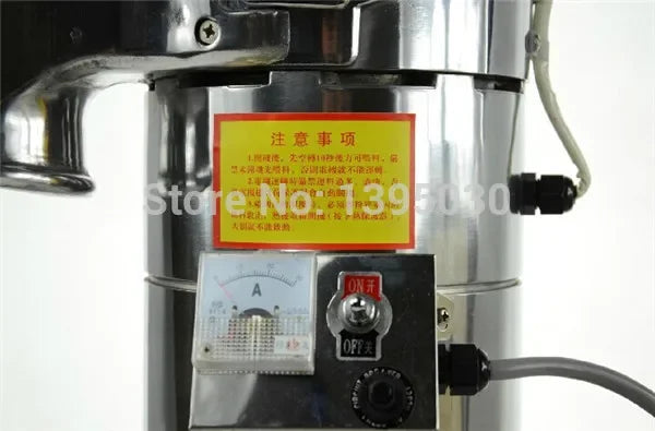 Automatic Table-type Continuous Feeding Herb Hammer Grinder Pulverizer / Herbs Grinding Machine 20kg/hour DF-20
