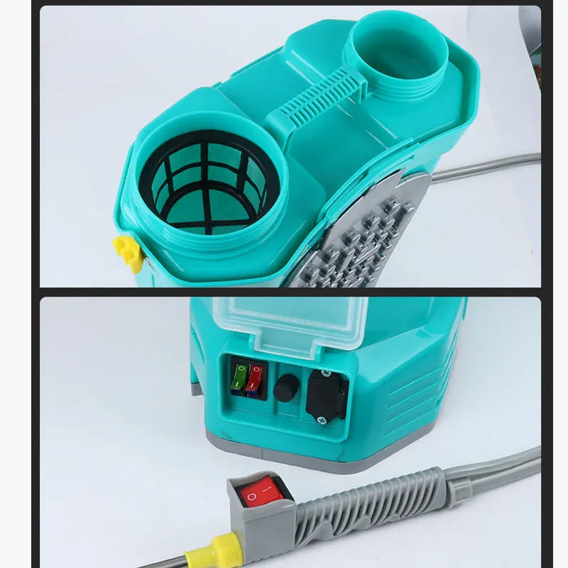 Intelligent Double Pump Electric Sprayer 60A Large Capacity Lithium Battery Agricultural Sprayer Strong Power Spray 20L