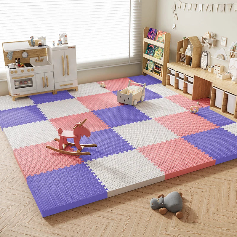 2.5CM Thick Baby Play Mats EVA Foam Puzzle Mat Children Room Activities Mat For Baby Interlock Floor Carpet Exercise Rugs 30CM
