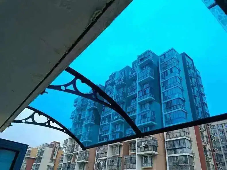 Modern Metal Awning for Electric Box Silent Outdoor Thickened Awnings Personalized Commercial Waterproof Awnings for Terrace