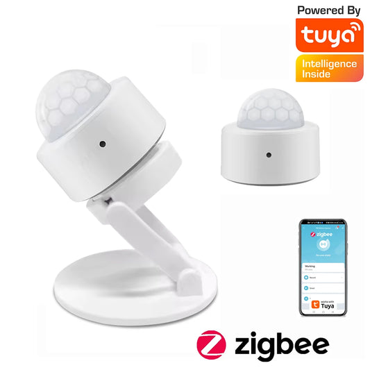 Zigbee Motion Sensors Smart Tuya Human Body Sensor Body Movement PIR ZigBee Motion Wireless Connection Smart Home Security Alarm