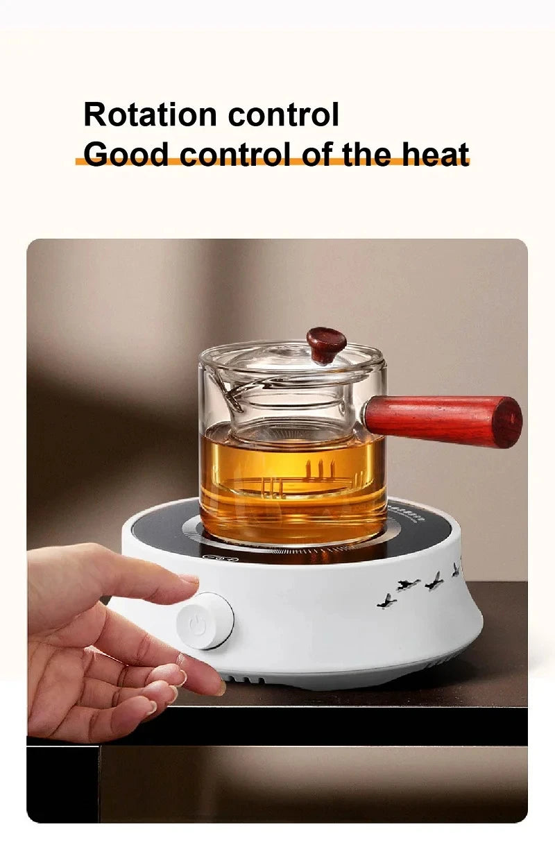 220V Mini Electric Stove Boiling Water Stove Household Tea Making Machine Multi-function Coffee Tea Heater Heating Stove 800W