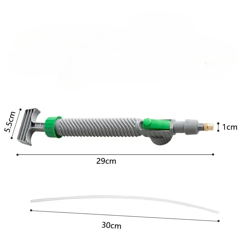 Sprayer Adjustable Drink Bottle Spray Head Nozzle High Pressure Air Pump Garden Watering Sprayer Manual Agriculture Tool