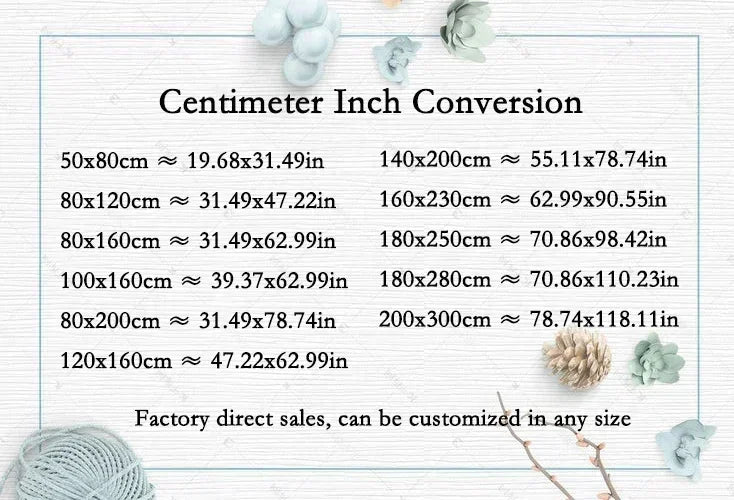 Persian Style Easy Cleaning Carpet for Living Room Retro Room Decoration Aesthetic Non-slip Lounge Rug European Tatami Mat