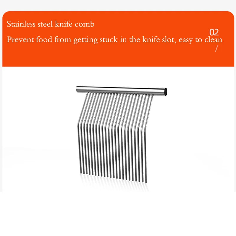 Meat Slicer Commercial Stainless Steel Meat Slicing Machine Meat Shredded Diced Machine 110V 220V