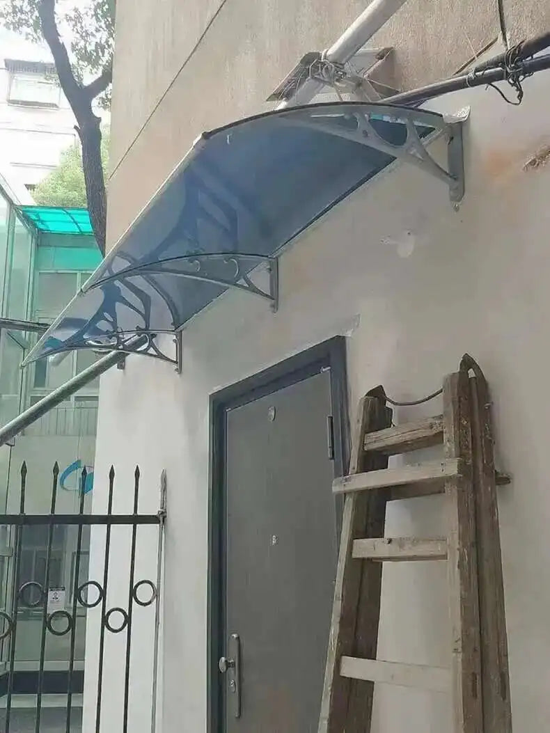 Modern Metal Awning for Electric Box Silent Outdoor Thickened Awnings Personalized Commercial Waterproof Awnings for Terrace