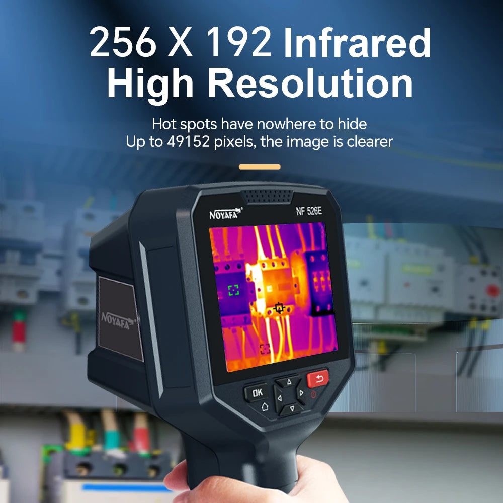 Noyafa NF-526E Professional Thermal Imager 256x192 Infrared Thermal Camera High Sensitive Infrared Thermal Imager for Repair