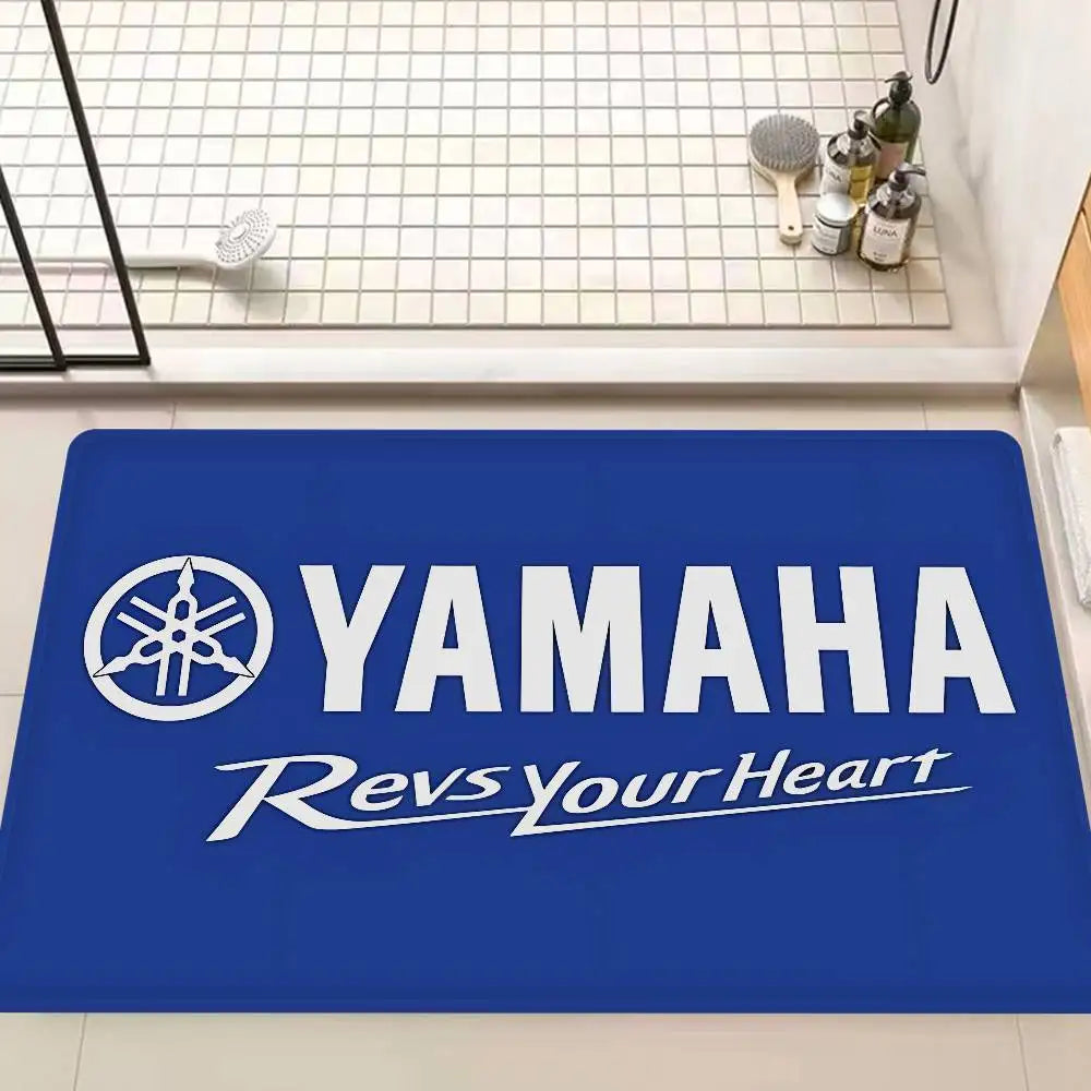 Motorcycle Y-YamAha-S Room Mats Anti-slip Absorb Water Long Strip Cushion Bedroon Mat Household Carpets