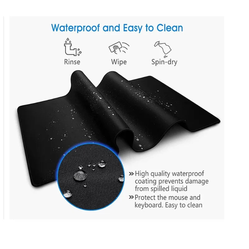 Yin Yang Fish Koi Multi-size Mouse Pad Chinese Style GamerLarge Office Keyboard MouseMat Black White Carpets Mousepad for Laptop