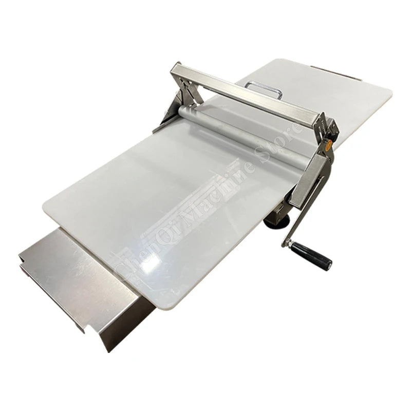 Dough Sheeter Puff Pastry Machine Table Top Hand Manual Pizza Dough Sheeter Roller Croissant Dough Flattener Laminator Machine