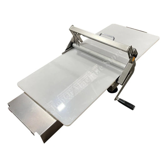 Dough Sheeter Puff Pastry Machine Table Top Hand Manual Pizza Dough Sheeter Roller Croissant Dough Flattener Laminator Machine