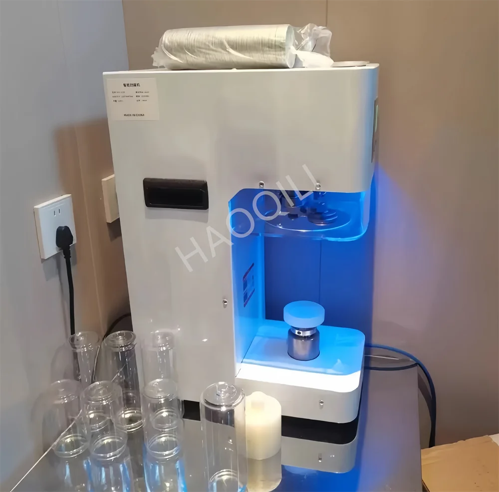 Commercial Can Sealing Machine 330/500/650ml Can Sealer 55mm Caliber Milk Tea Beverage Bottle PET Aluminum Bottle