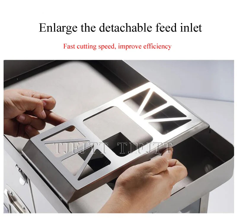 Commercial Meat Slicing Machine Meat Slicer Electric Meat Cutting Machine 1500W Large Power Meat Mincer