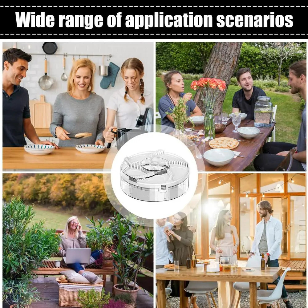 Electric Fly Trap Automatic Indoor Fly Traps Control Rechargeable Repel Tool Silent Household Flying Control For Home Patios