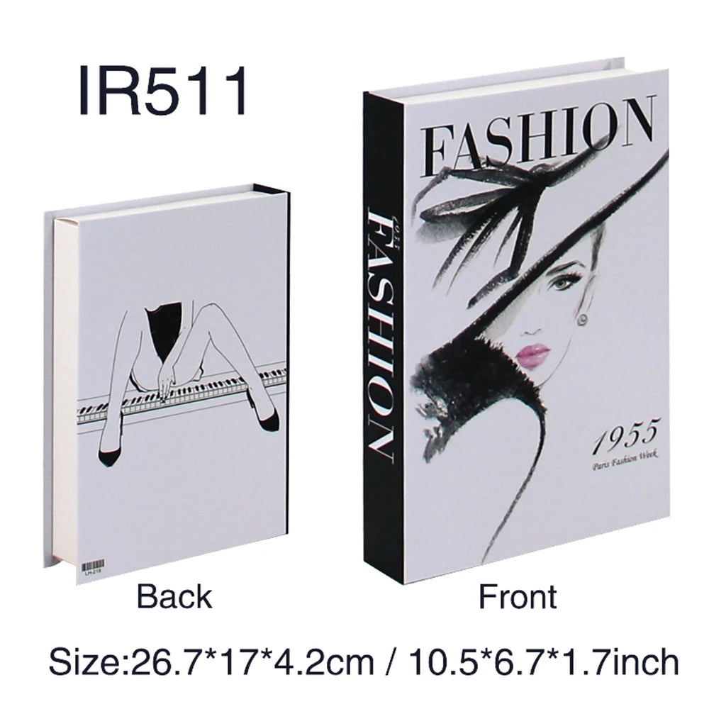 Aperol Cocktail Luxury Fake Books Decoration Coffee Table Decorative Books Club Villa Hotle Decoration Shooting Props Home Extra