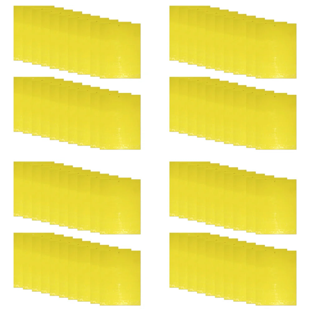 20-100pcs Sticky Insect Board Powerful Flycatcher Sticker Sheet Greenhouse Pest Control Insecticide Double-sided Adhesive Tape