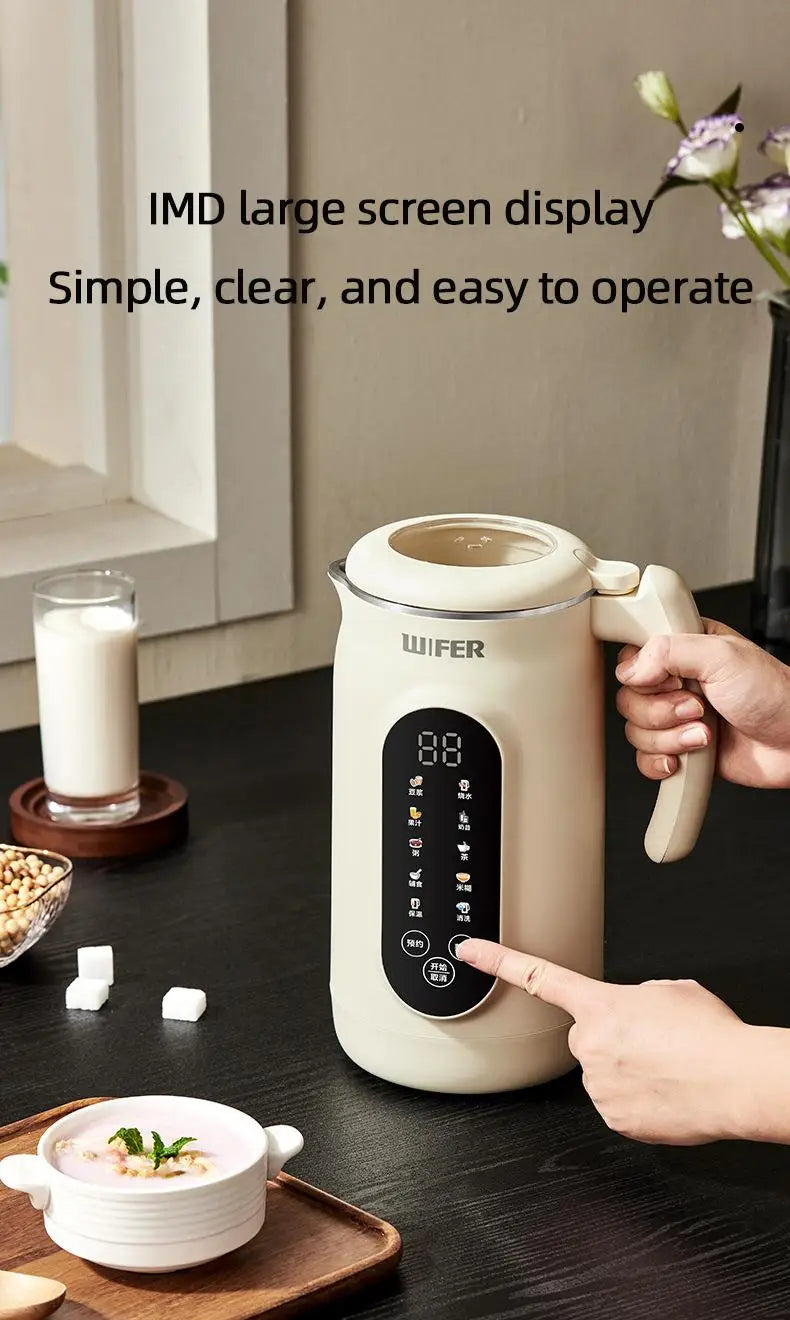 Automatic Soy Milk Machine Electric Juicer Blender Multifunctional Wall Breaking Machine Soybean Milk Maker Breakfast Machine