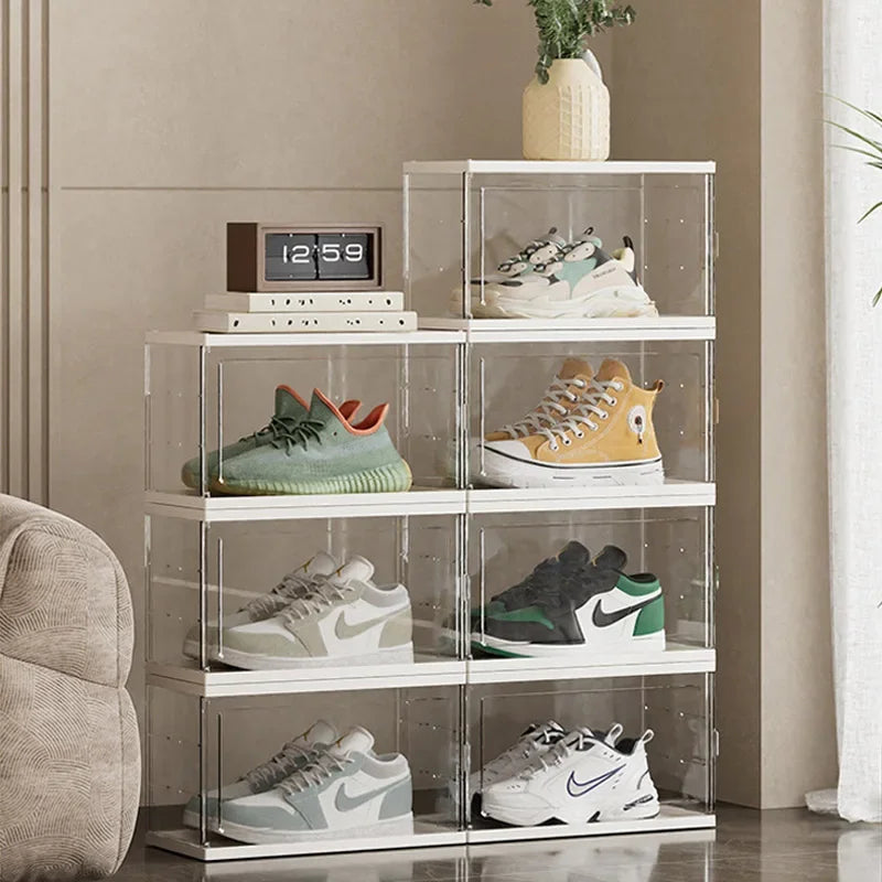 Creative Acrylic Display Cabinet for Blind Box Storage-Premium Transparent Showcase with 360° Visibility Multi-Scene Organizer