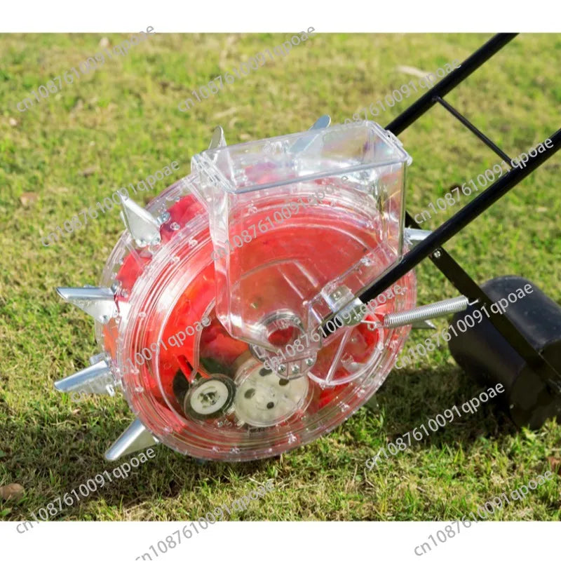 Plant Seed Disseminatos Hand-push Cotton Soybean Peanut and Corn Hand-propelled Seeder Roller Rotary Seeder Precision Planter