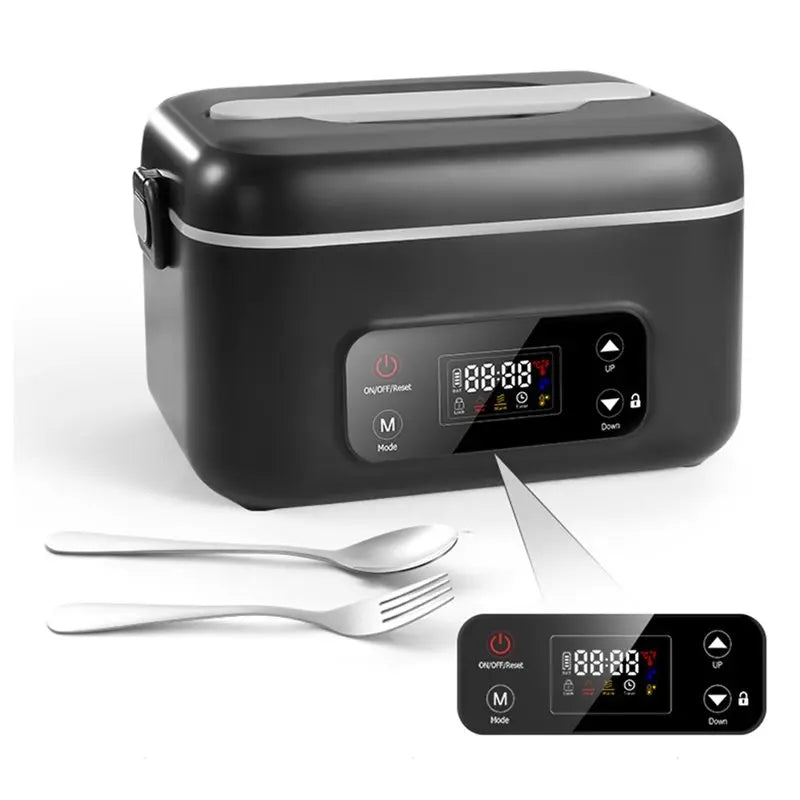 A78E-Cordless Electric Lunch Box For Adults,Heated Lunch Box With 24000Mah Battery,5.5Cups Removable Container Eu Plug