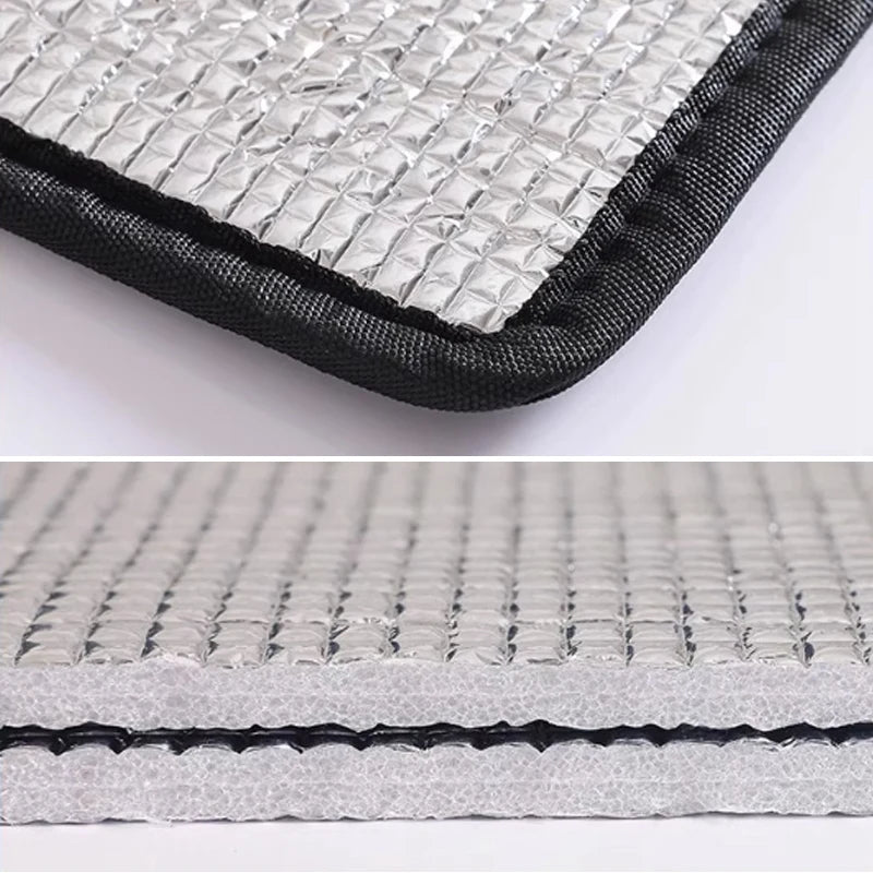 Home Windows Sunshades Anti-UV Aluminum Foil Shading Screen Sunshine Room Shading Board Keep Warm Film Balcony Privacy Pad