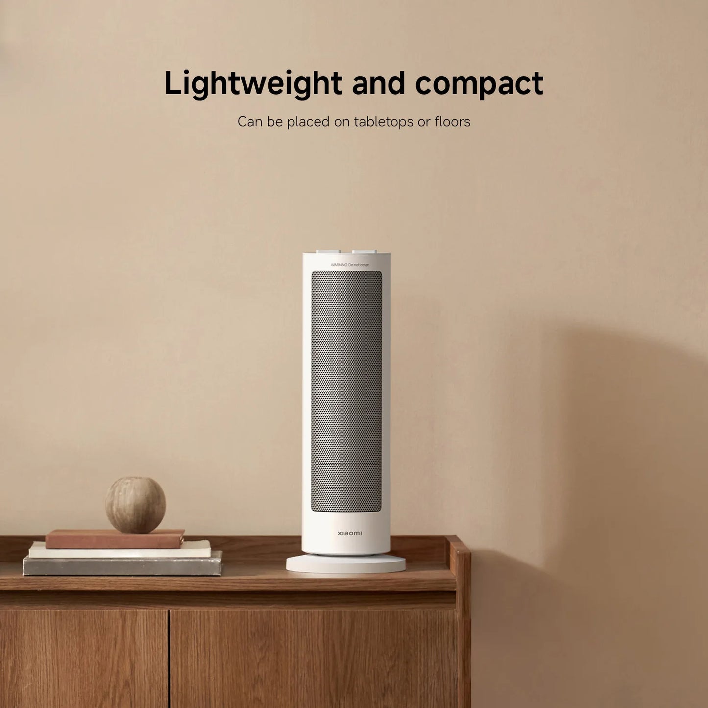XIAOMI Fan Heater Compact Home Standing Quick-Heat Oscillating Electric Fan Heater with Thermostatic Control