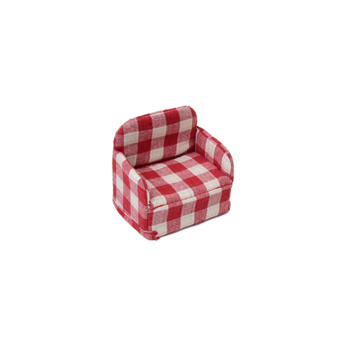 1：12Miniature Simulation Furniture Fabric Foldable  Sofa for minihouse