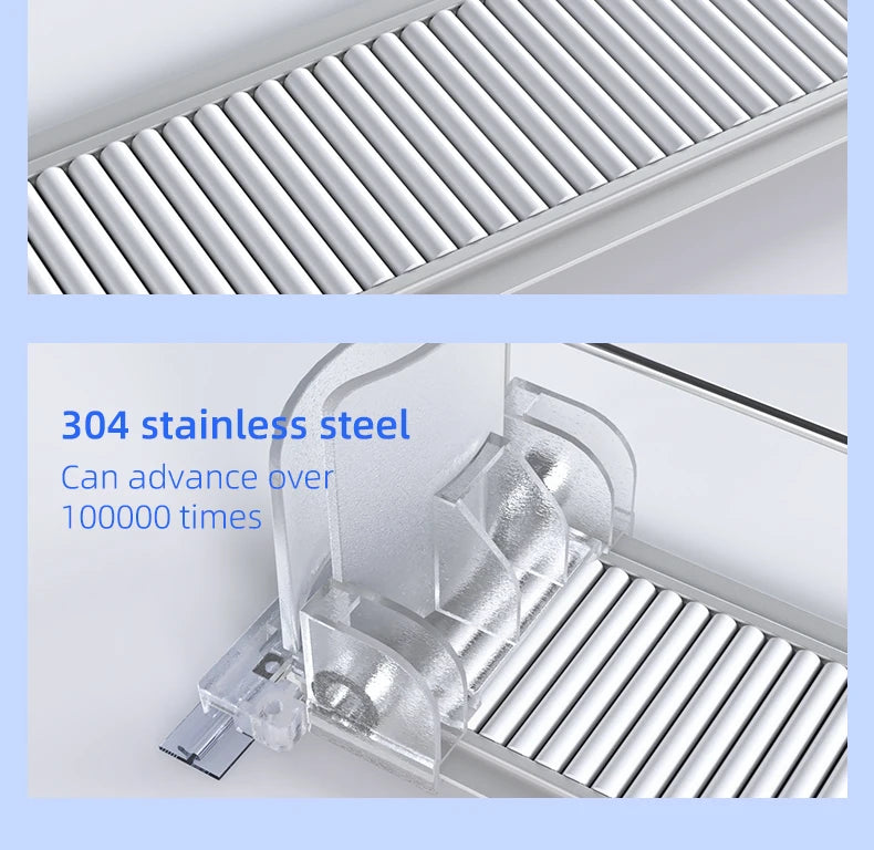 Beverage Spring Pusher Glide for Fridge Automatic Drink Propeller Bottle Rack Cans Organizer Refrigerator Drink Dispenser Shelf