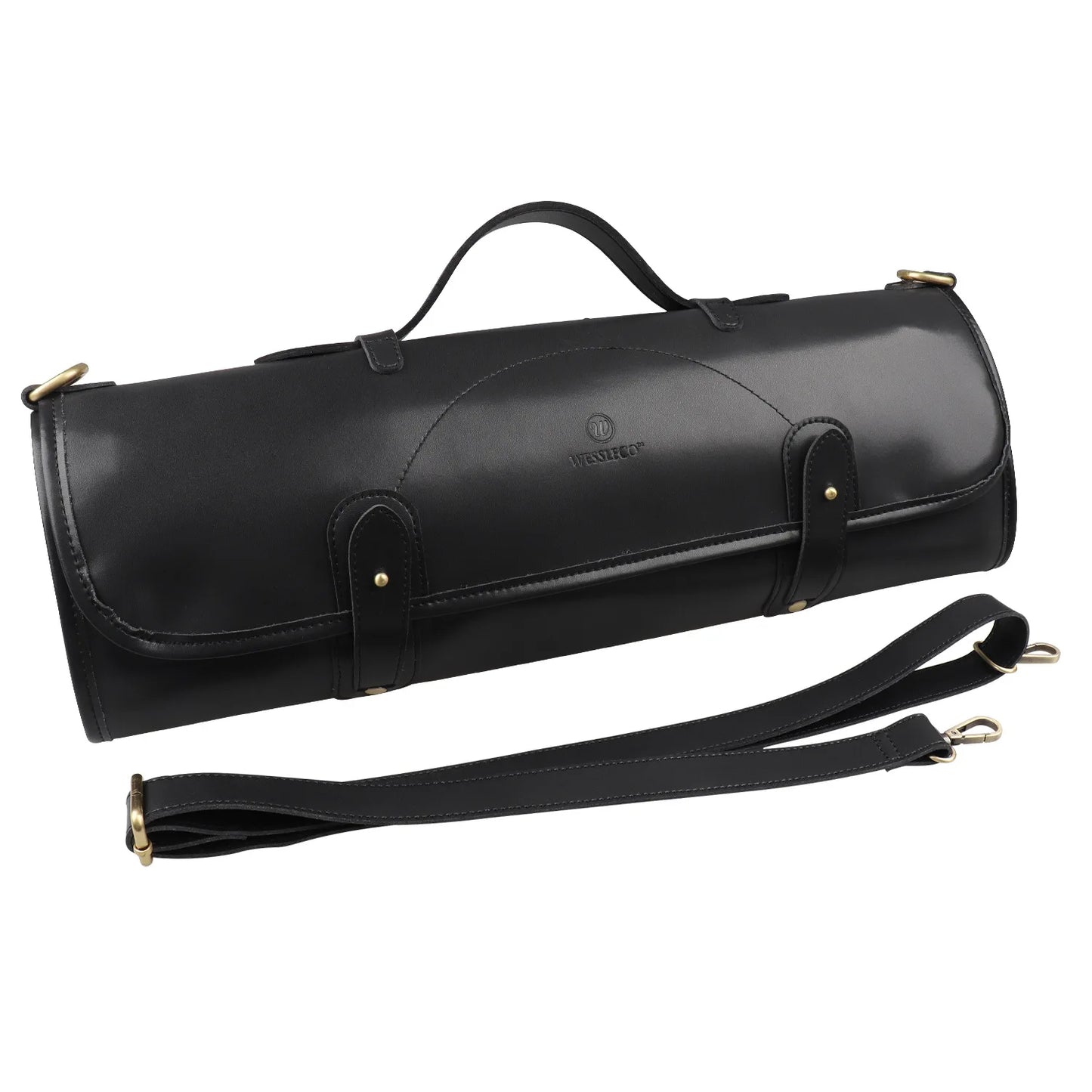 Kitchen Chef Knife Roll Bag Case Knife Carrying Case Bags Organizer with 10 Pockets for Kitchen Cooking Tools Storage Knife Bag