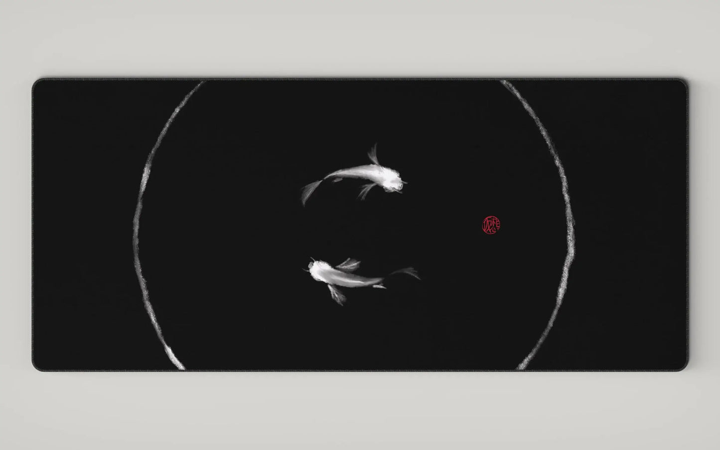 Yin Yang Fish Koi Multi-size Mouse Pad Chinese Style GamerLarge Office Keyboard MouseMat Black White Carpets Mousepad for Laptop