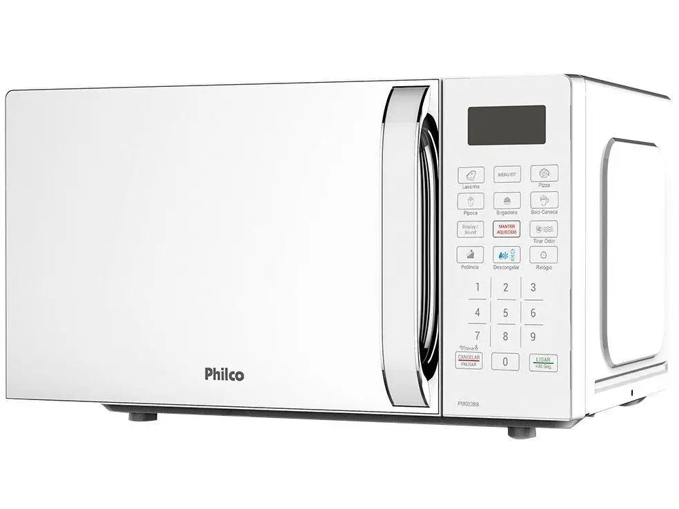Philco 20L Microwave Multifunction Easy Clean PMO23BB White-220V