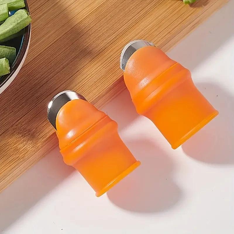1pc Silicone Garden Thumb Knife-ComfortableFitforMenandWomen-NailandFinger Protection-Versatile Use for Digging,Planting,Seeding
