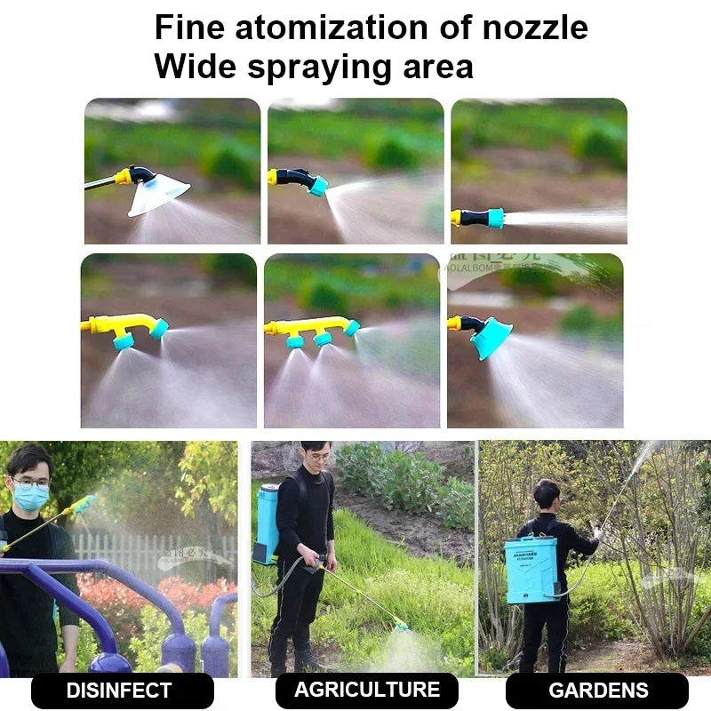 20L High-pressure Household Backpack Sprayer Agricultural Outdoor Sprayer Lithium Battery Detachable