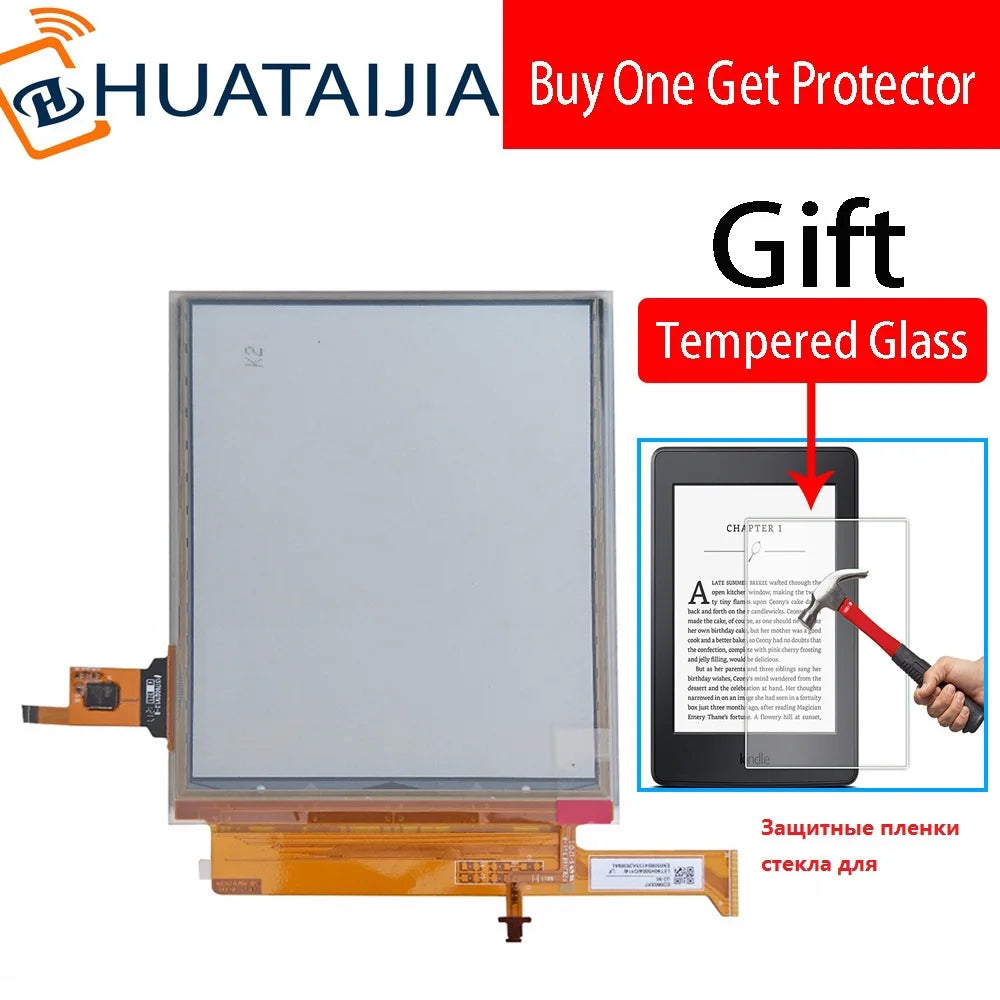 6 inch Lcd display ED060XCD ED060XH7 For Pocketbook 627 Touch Lux 4 PB627 Matrix and Touch Panel with Backlight