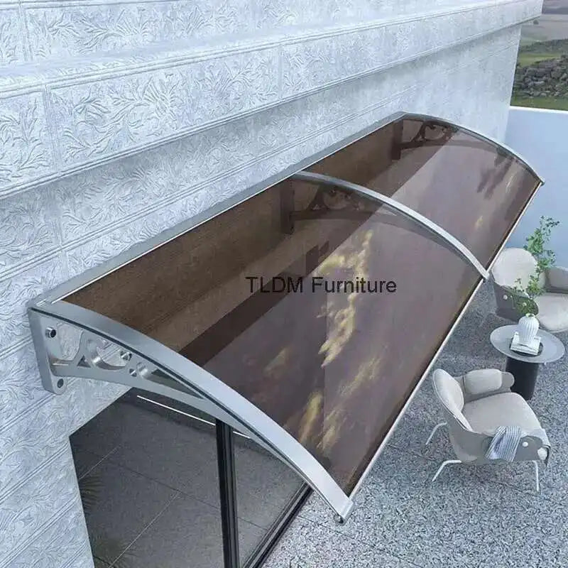 Modern Metal Awning for Electric Box Silent Outdoor Thickened Awnings Personalized Commercial Waterproof Awnings for Terrace