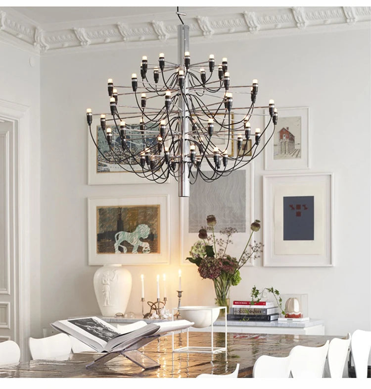 Modern Led Ceiling Chandelier Replica Pendant Lights Luxury Flo Suspension Lamp Living Room Hotel Kitchen Decor Hanging Lustre
