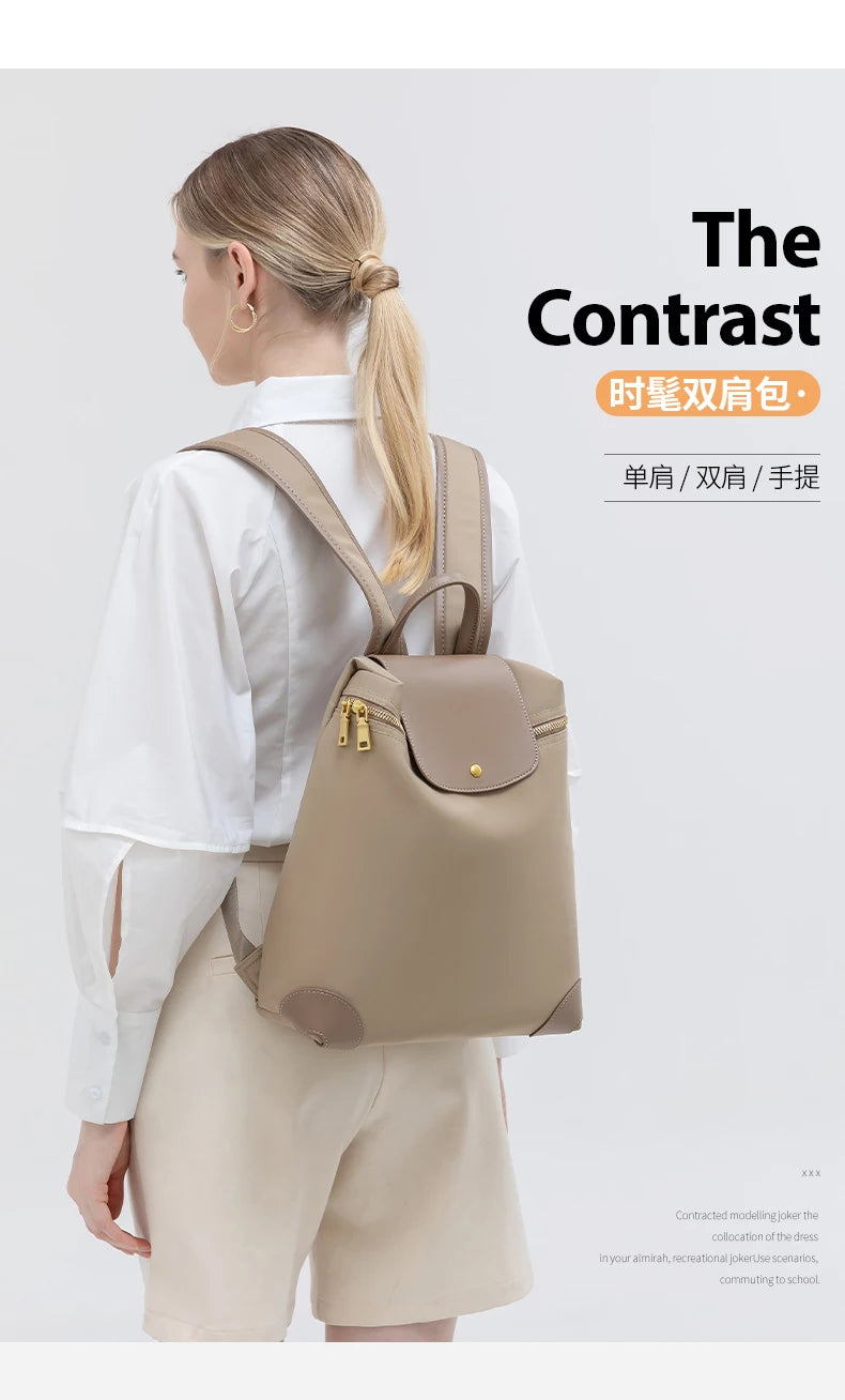 Women’s Luxury Oxford Backpack – Waterproof & Travel Ready
High-quality laptop backpack with a stylish design. Durable, spacious, and perfect for school, work, or travel