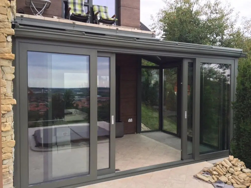 Factory Price Lift Sliding Door Heavy Duty Big Vision Patio Door Thermal Break Aluminum Customized Double Glass Sliding Door