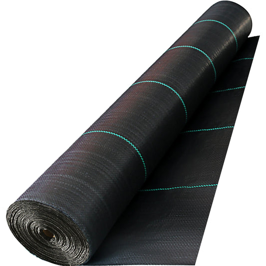 SucceBuy Commercial Grade Ground Road Large Driveway Permeable  Fabric Stabilization Roll Mat Underlayment Outdoor Waterproof