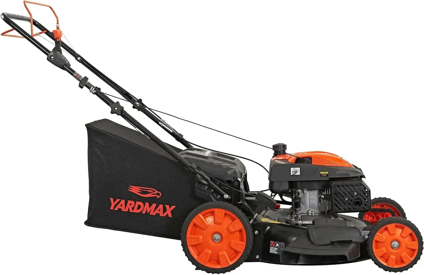 22” 201cc Select PACE Lawn Mower 6-Speed CVT, High Wheel, RWD
3-in-1 gas-powered, self-propelled walk-behind mower in black. Efficient for cutting, mulching, and bagging lawns.