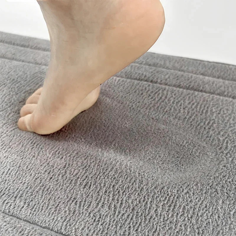 1PC Bath Mat & Bathroom Extra Thick & Soft Non Slip Super Absorbent Bathroom Rugs Bath Rug for Bathroom Floor Boden Matte 발매트