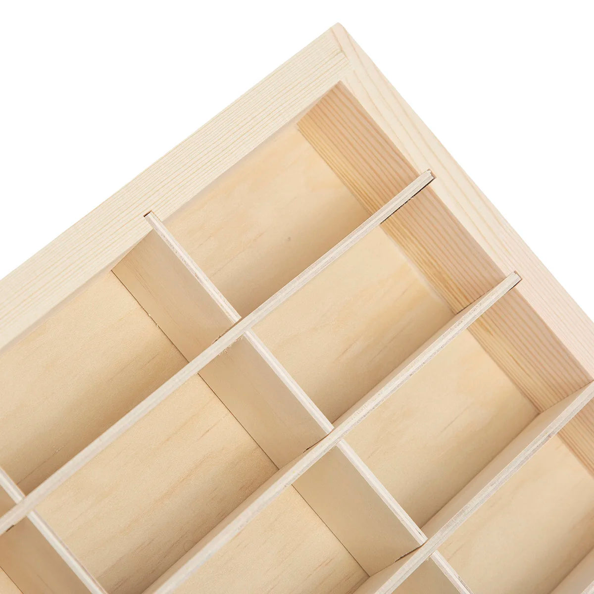 80 Grid Toy Cabinet Display Shelf Solid Wood Wall Mounted Car Model Storage Box Without Cover For Home Decoration Living Room