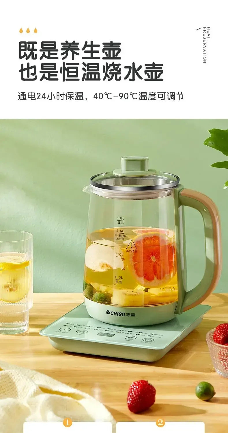 health pot automatic multifunctional tea maker electric kettle small household appliances 110v