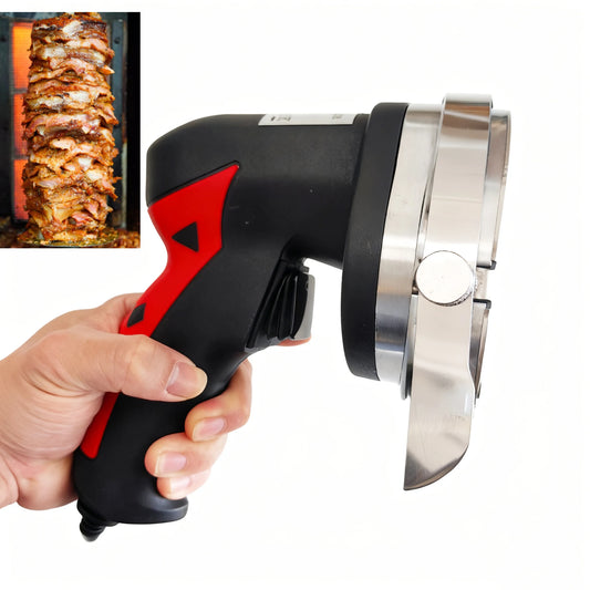 Electric Meat Slicer 110V 220V Kebab Slicer Barbecue Meat Cutter Handheld BBQ Roast Shawarma Handheld Gyro Knife Commercial