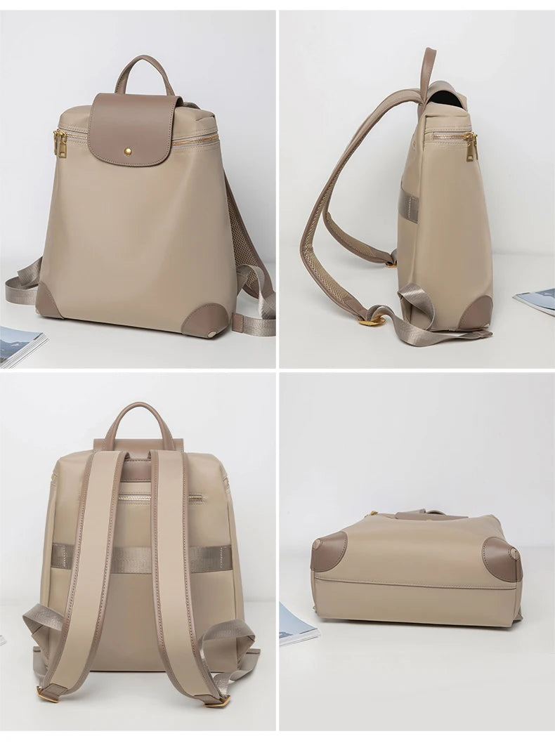 Women’s Luxury Oxford Backpack – Waterproof & Travel Ready
High-quality laptop backpack with a stylish design. Durable, spacious, and perfect for school, work, or travel
