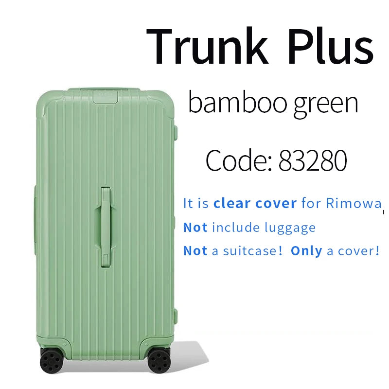 Transparent Cover Applicable for Rimowa Essential Suitcase Protective Cover Clear Trunk Plus 31 33 Inch Rimowa Luggage Cover