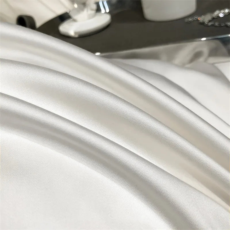 Dreamreal Pure Bamboo Bedding Set for Hotel Home Luxury Organic Bamboo Duvet Cover Fitted Bed Sheet Sets Pillowcase Cooling Soft