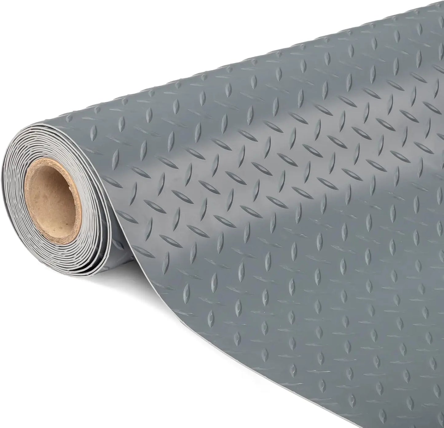 NEW 7.5 x 20 FT Garage Floor Mat, Thickened Diamond Plate PVC Garage Mats Flooring Roll for Under Car, Garage Parking Mats