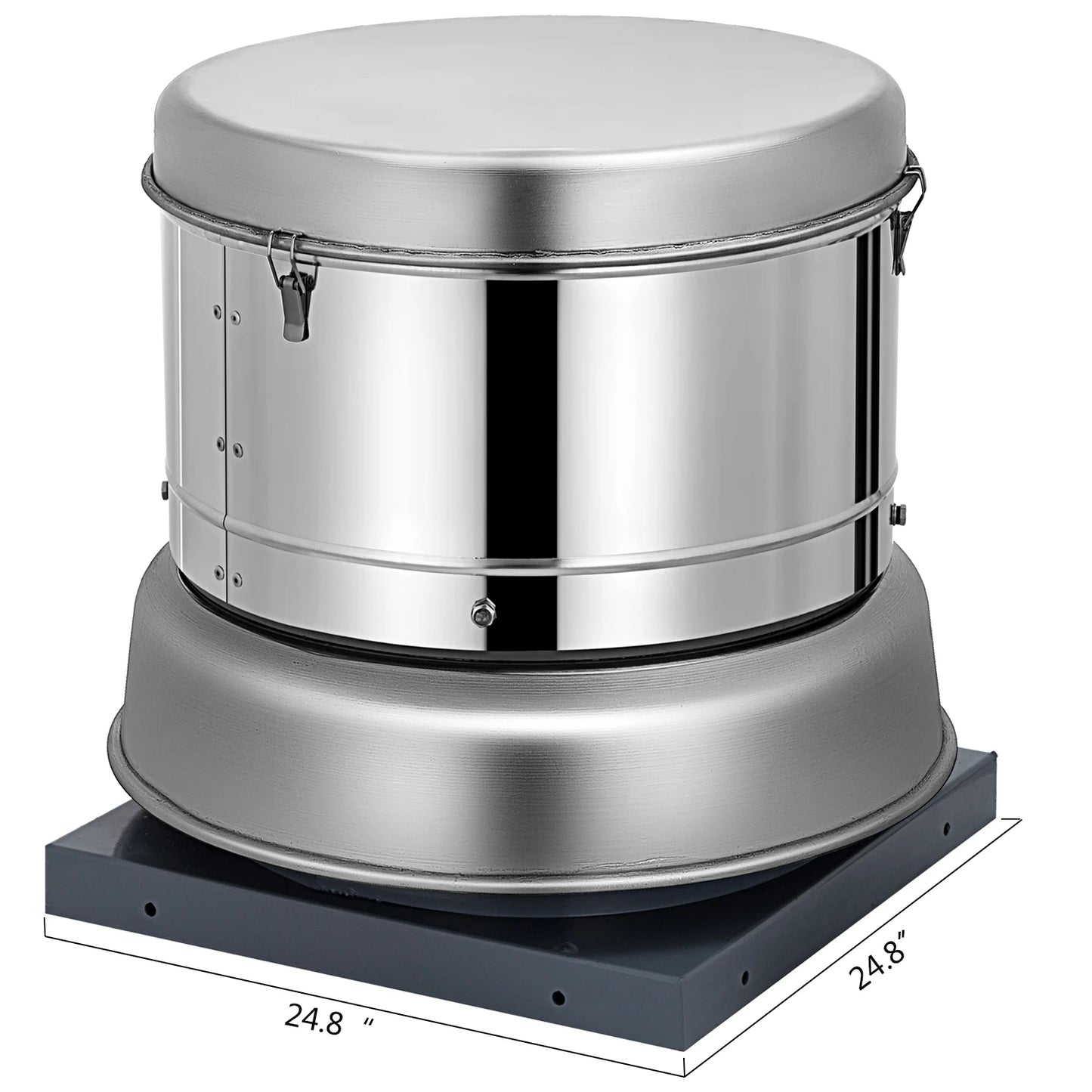 SucceBuy 1400/2400 CFM Roof Fan Up-blast Restaurant Exhaust Fans with High Speed 250W