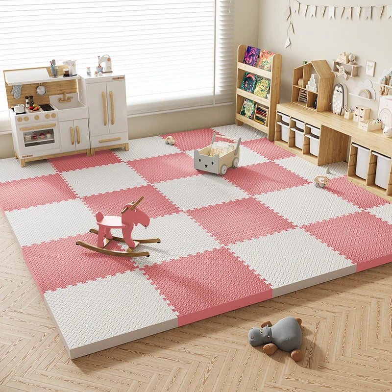 2.5CM Thick Baby Play Mats EVA Foam Puzzle Mat Children Room Activities Mat For Baby Interlock Floor Carpet Exercise Rugs 30CM